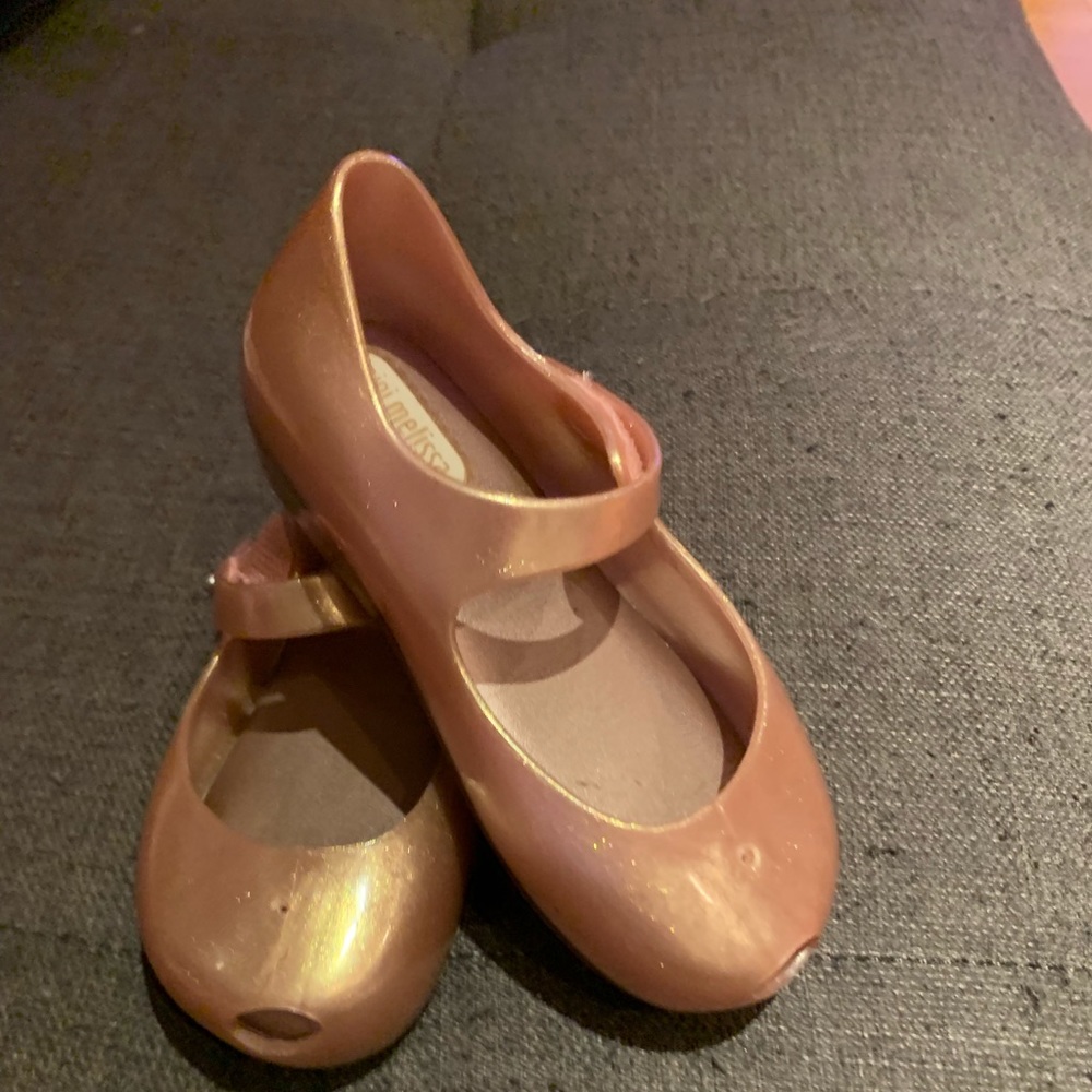 Gold mini mellissa missing bow